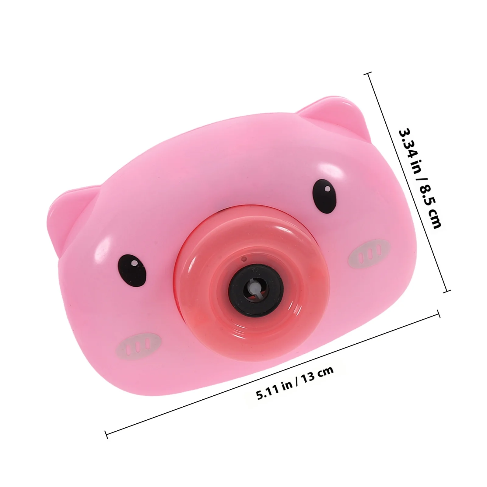 1 set Bubble Machine Kit Electric Mini Bubble Maker Cartoon Pig-Shaped No Kids Girls For Picnic Camping Travel Party