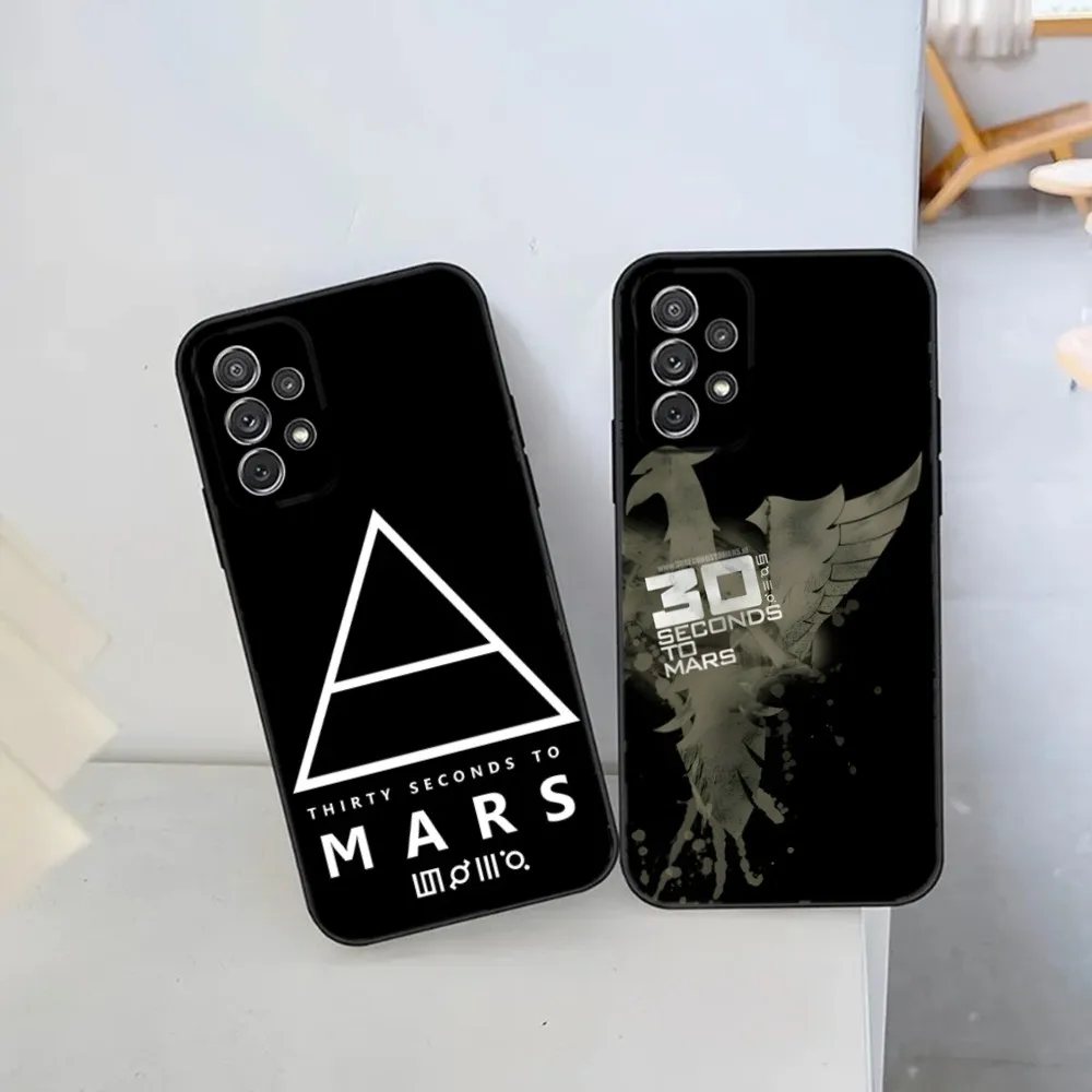 T-Thirty Seconds To Mars Phone Case For Samsung S21,S22 Ultra,S20,S30 plus,S22 plus,S23,S30 ultra 5G Silicone Cover