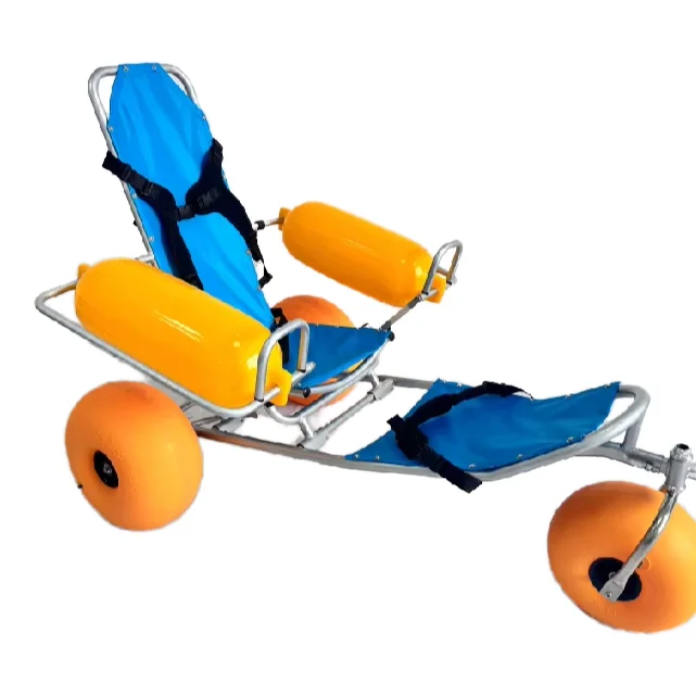 Manufacturer Offer Waterproof Foldable Chair Floating Beach Walking Aids for Outdoor Travel