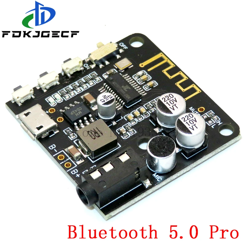 Bluetooth Audio Receiver board Bluetooth 4.1 BT5.0 Pro XY-WRBT MP3 Lossless Decoder Board Wireless Stereo Music Module With Case