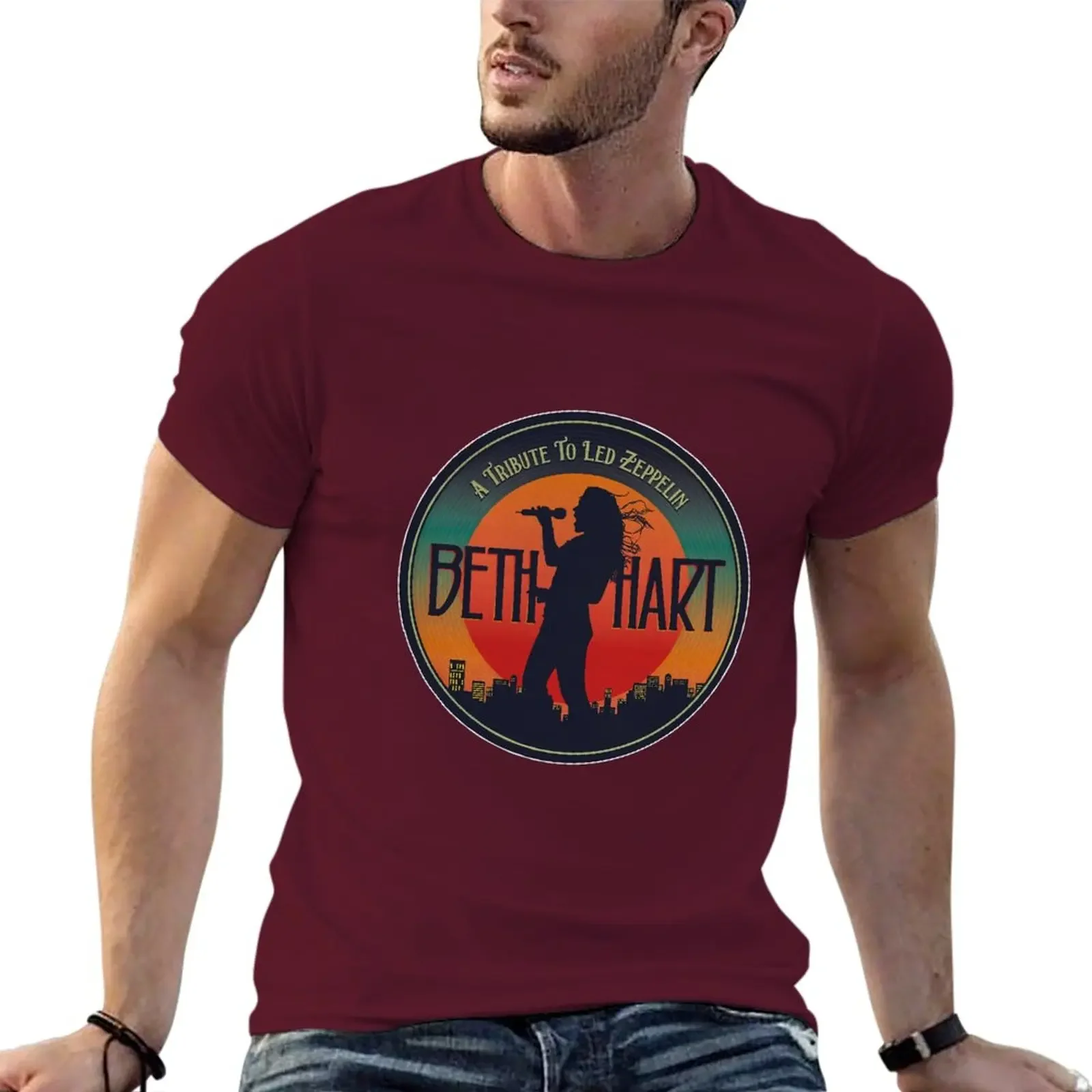 Beth Hart T-Shirt korean fashion plain t-shirt summer top fruit of the loom mens tshirts Hot Sale Round Collar harajuku Crewneck image 2