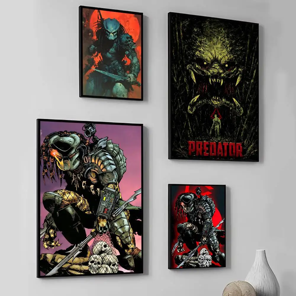 Classic Game Latest Sci-fi Animation P-Predator Manga Posters HD Print Vintage Wall Art Decor for Home Study Room