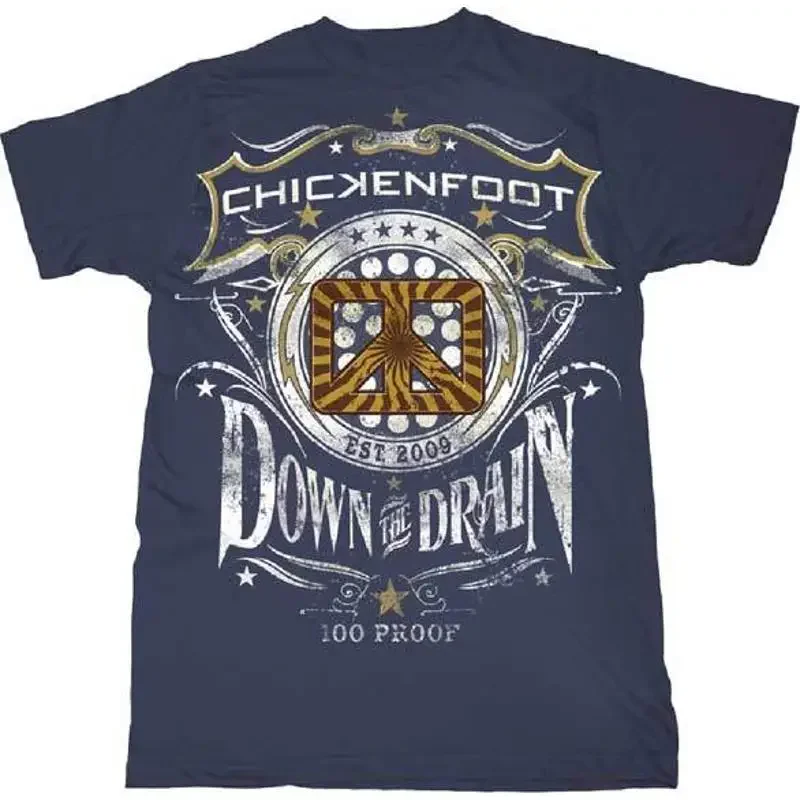 CHICKENFOOT Down The Drain T SHIRT S 2XL New Official Live Nation Merchandise