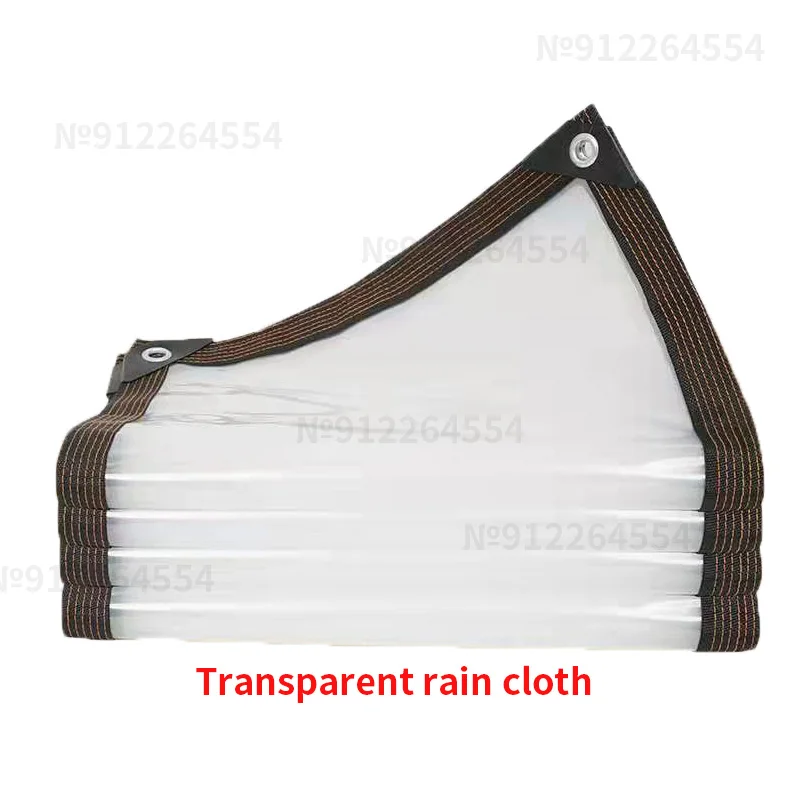 Transparent rainproof shading cloth tarpaulin Lightweight waterproof tarpaulin cover tarpaulin transparent rainproof cloth