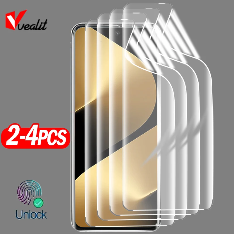 2-4Pcs Full Curved …