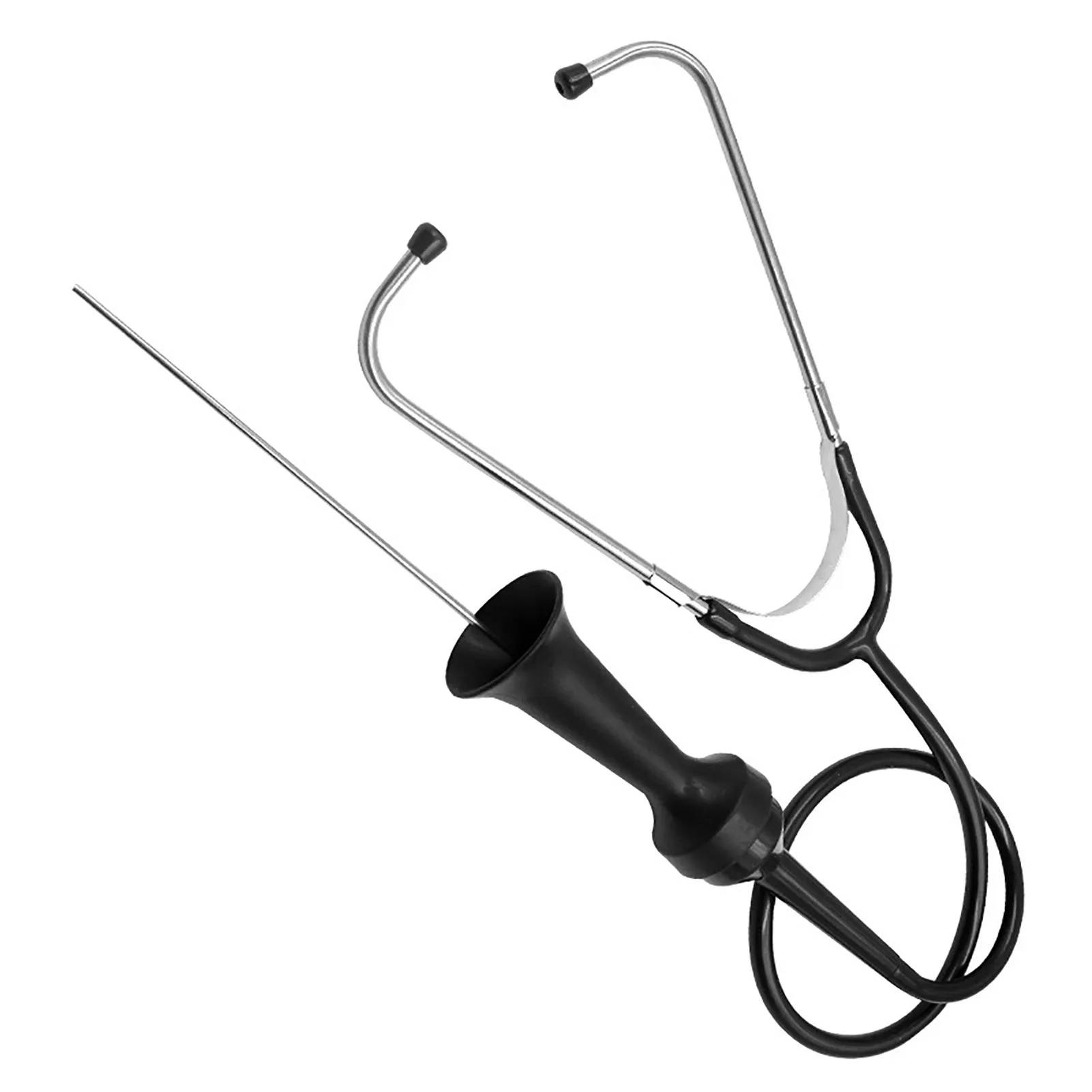 

Mechanics Stethoscope Engine Stethoscope Detection Listening Tool Mechanics Stethoscope With Extended Probe And Thin Diaphragm