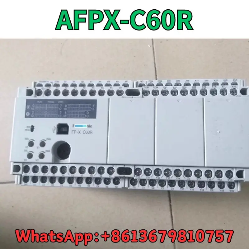 

Used PLC AFPX-C60R test OK Fast Shipping