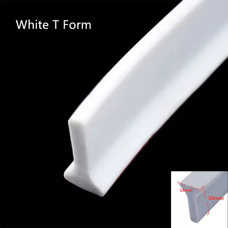 1-3M Water Shower Dam Bathroom Water Stopper Silicone Retaining Strip Flood Barrier Dry And Wet Separation Blocker - Image 7
