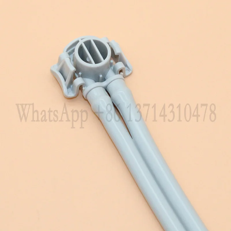 25cm NIBP Air Hose and Connector for Welch Allyn FlexiPort Reusable Blood Pressure Cuff TPU Extension Dual Tube