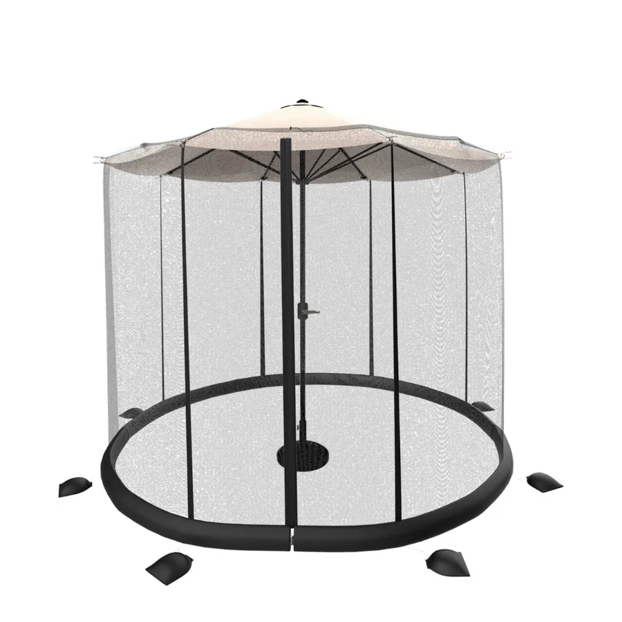 

Mosquito net designed for 9ft patio umbrellas perfect for outdoor gatherings family barbecues and relaxing evenings furing weig