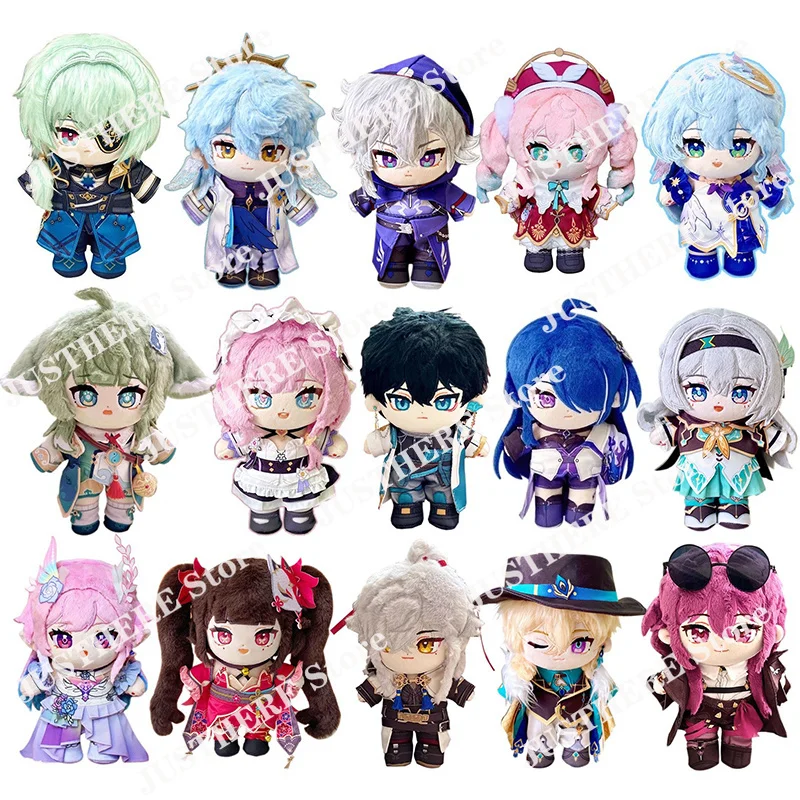 20cm Game Honkai Star Rail Plush Toys Sparkle Blade Cyrene Soft Stuffed Doll Pillow Anime Body Dress Up Plushie Figure Fan Gifts