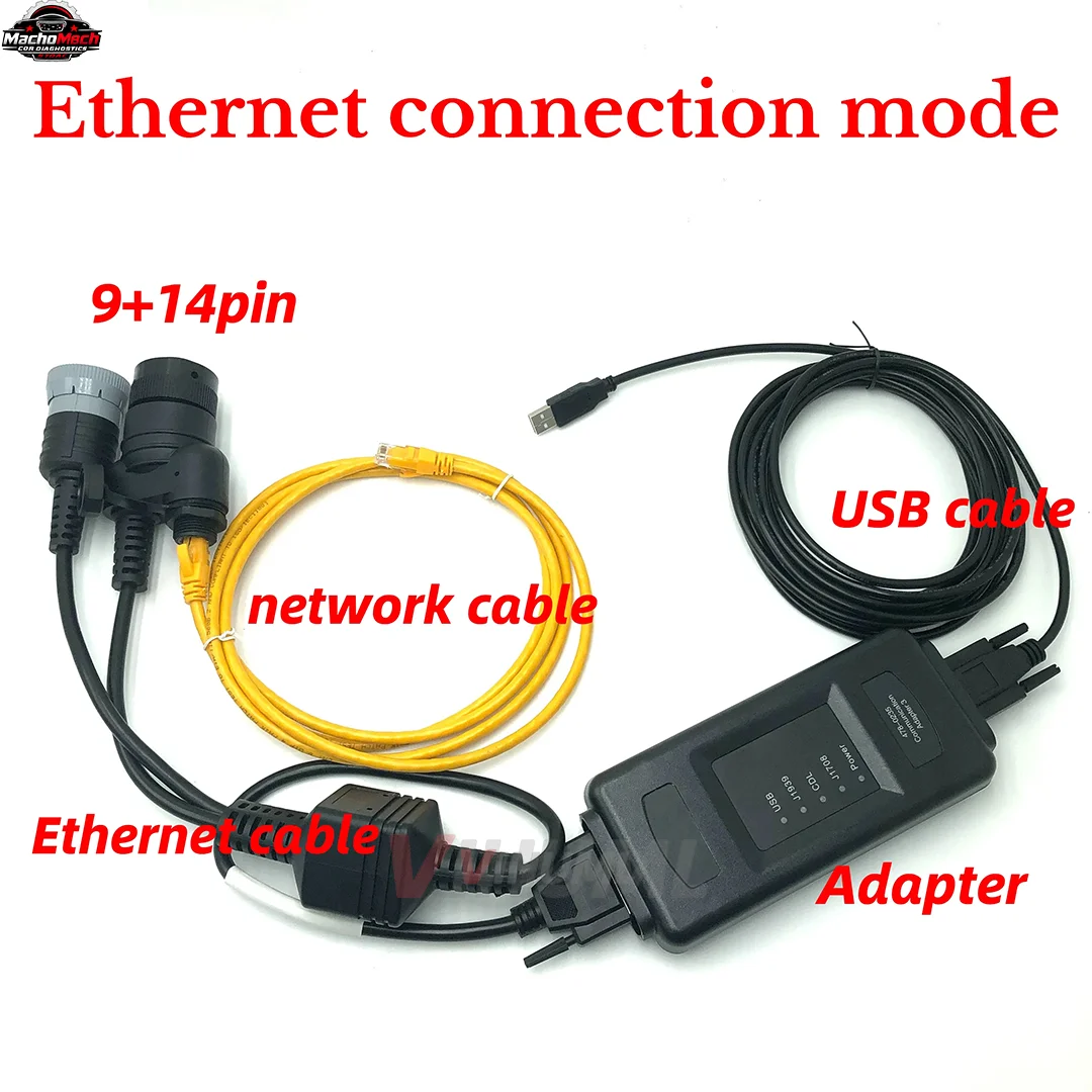 For CAT ET4 Ethernet 2026A Diagnostic Adapter 478-0235 538-5051 Communication Adapter 3 Tool  software 2025ET  software SIS