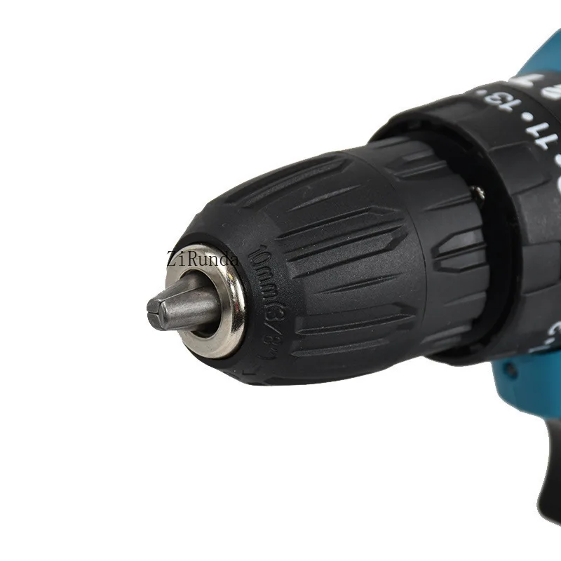 Electric impact hand drill screwdriver lithium electric drill multi-function two-speed charging drill batch
