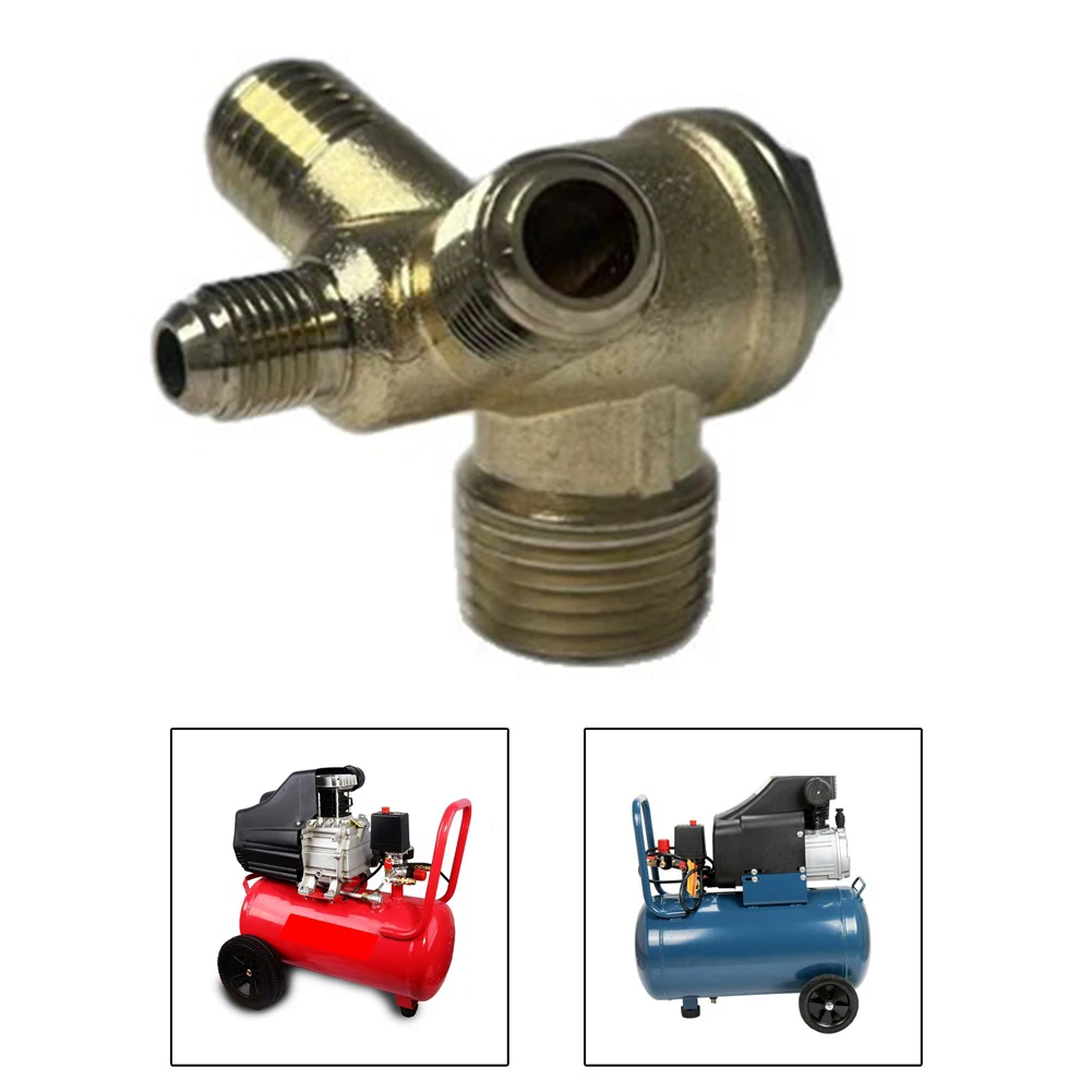 4 Way Connector Check Valve Reusable Design Explosion-proof Pressure-resistant Secure Installation Check Valve
