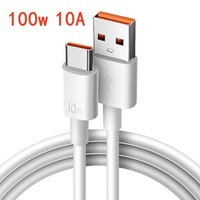 Universal 100W 10A USB to Type C Cable Super Fast Charging Cable For Huawei P40 Honor Data Cord For Xiaomi Redmi 1M/1.5M/2M