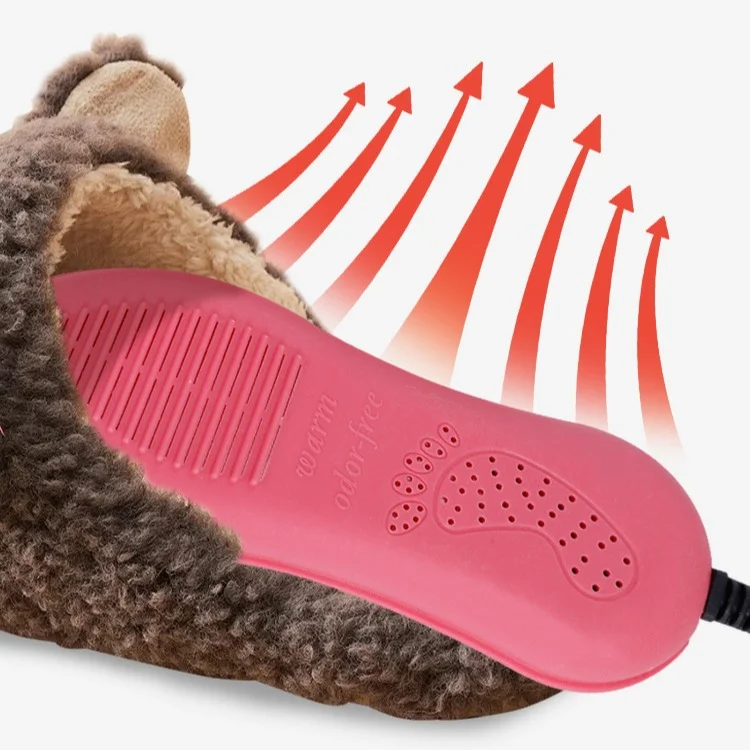 Flat Shoes Dryer with UV Light Odor Removal Dehumidification Fast Heating Suitable for Dormitories and Homes Energy-Saving 13W