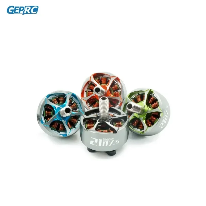 Motor GEPRC SPEEDX2 2107,5 1960KV/2450KV adecuado para DIY RC FPV Quadcopter Freestyle Racing Drone accesorios piezas de repuesto