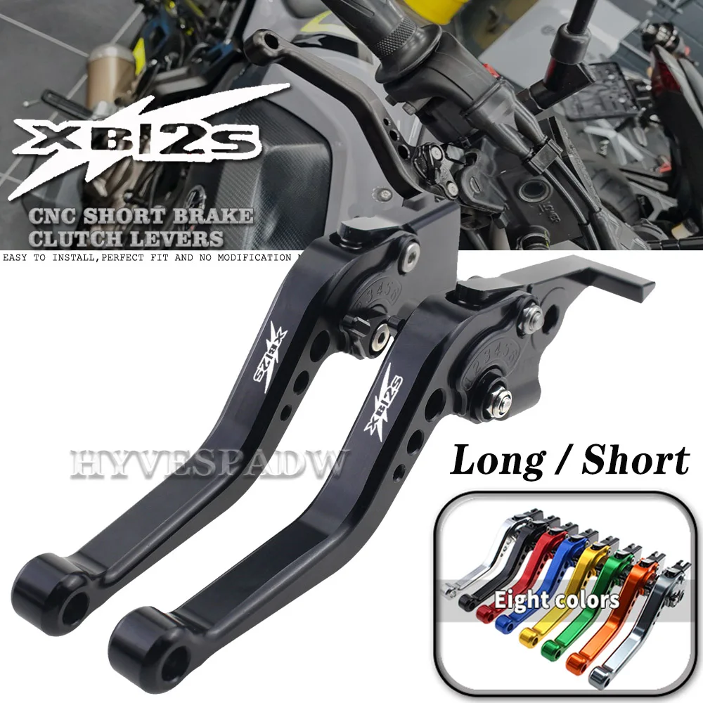 For Buell  XB12S XB 12S XB12Scg XB12S cg 2009 Motorcycle CNC Adjustable Handles Lever Long/Short Brake Clutch Levers