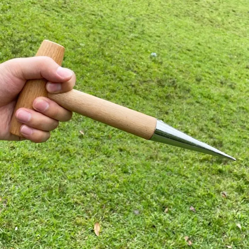 씨거 홀 펀치 인체 공학적 정원 소수 Dibber 핸드 도구 A0KF