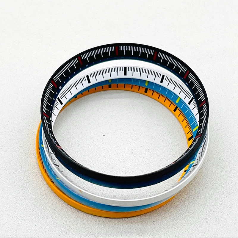 Peças de reparo do relógio plástico Seiko, selo anéis dentro diâmetro 27,5 milímetros, escala Mark, Seiko, SRPD, SKX007, SKX009, NH35, NH36, 30,5