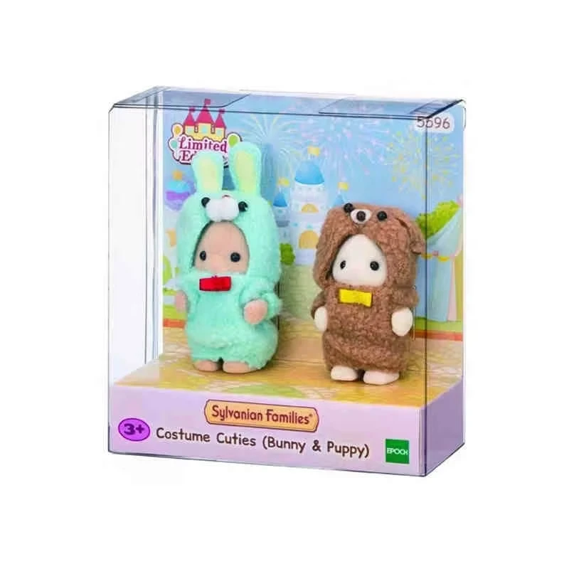 Originele Japanse Sylvanian Families Anime Figuren Kerstset Robot Eenhoorn Aanval Speelgoed Verkleedfeest Pop Festival Beperkt Aantal Cadeau