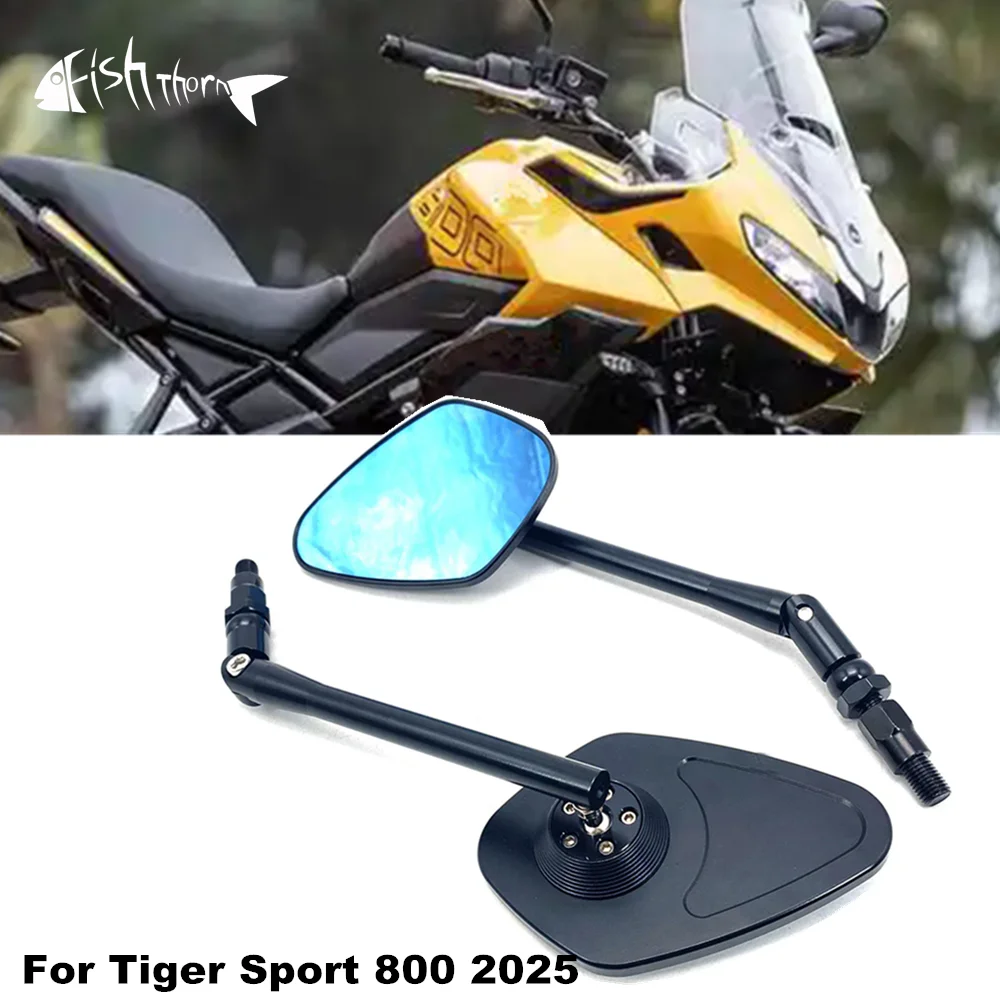 

Motorcycle Modified CNC Rear View Mirror For Tiger Sport 800 2025