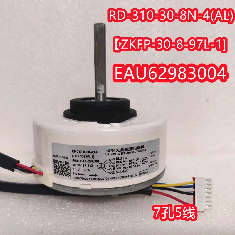 new for Air conditioner machine motor RD-310-30-8N-4AL ZKFP-30-8-97L-1 EAU62983004 part