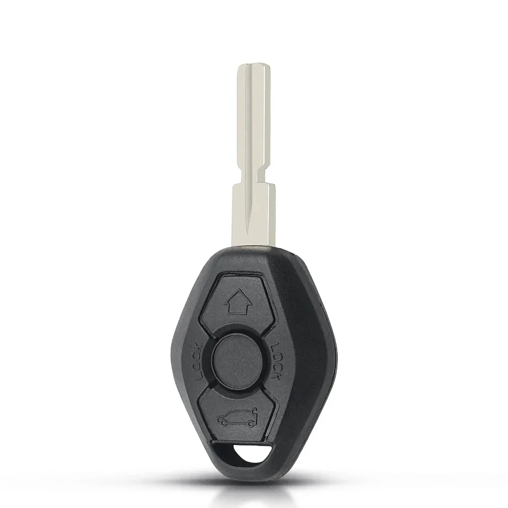 KEYYOU 10PCS New Car Key Case Cover For BMW 1 3 5 6 7 Series X3 X5 Z3 Z4 EWS System Car Key Shell Cover Keyless Fob