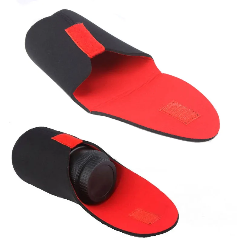 lens bag Soft Neoprene Waterproof DSLR Lente Cover Case storage S M L XL XXL Soft Nylon for Canon Nikon Sony Pentax DLSR Camer