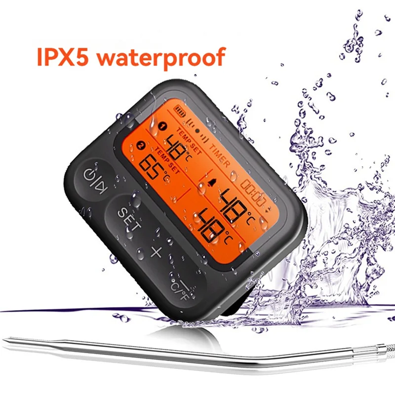 

B97A-Meat Thermometer Digital Meat Thermometer For BBQ Oven Grill Rotisserie Household Thermometers