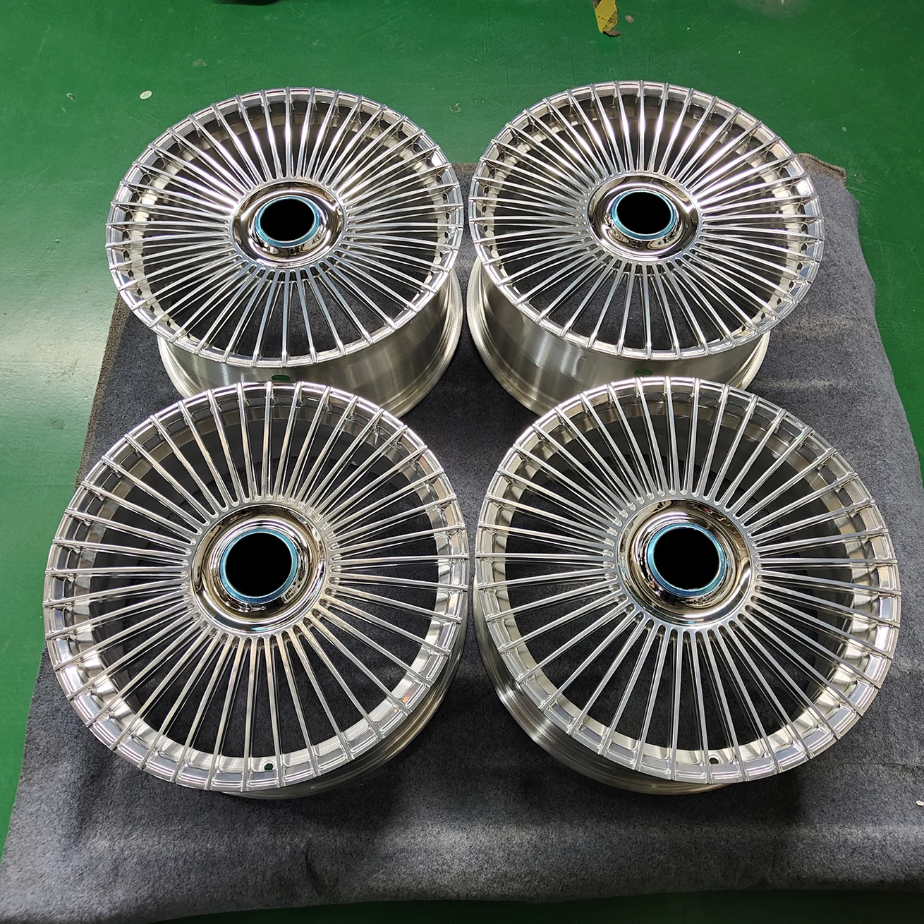 عجلات مزورة 5x112 19 20 21 22 23 بوصة حافة عجلة سيارة الركاب من سبيكة لمرسيدس مايباخ S Class GLS 600 W221 W222 W223 W140