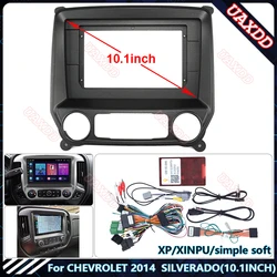 For CHEVROLET 2014 SILVERADO 10.1INCH Car dvd radio Android Host speaker decoder MP3 MP5 fascia audio multimedia fasica frame