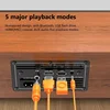 Sansui P300 400W 피크 전력 홈 시네마 블루투스 스피커 시끄러운 서라운드 사운드 데스크탑 컴퓨터 오디오 헤비 서브 우퍼 LED 시계 5