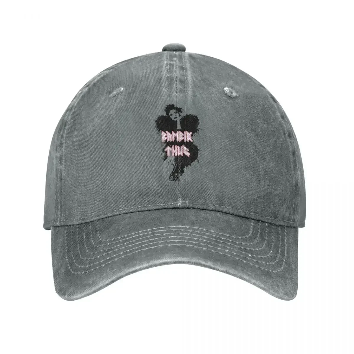 Bambie Thug ESC 2024 Doomsday Blue Baseball Cap Merch Classic Distressed Washed Ireland Singer Dad Hat Unisex Outdoor Activities