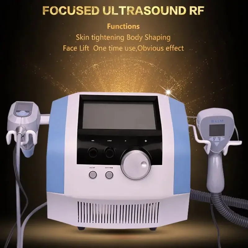 Professional 2 In 1 Rf Radio Frequency Face Skin Tightening Equipment Ultrasound Body Sculpture Machine