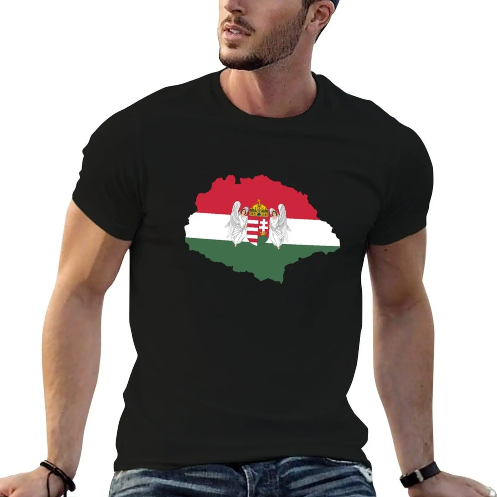 

Kingdom of Hungary T-Shirt cotton t shirt man t shirt personalised T-Shirt
