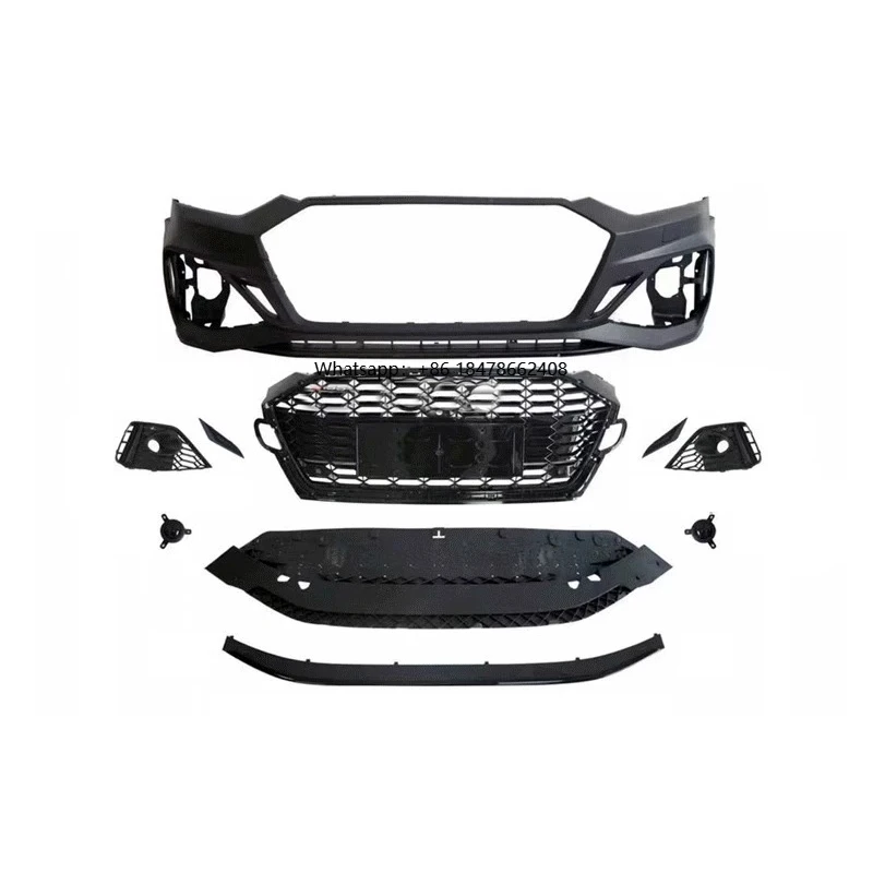 

Auto Parts Front Bumper RS5 Style 2021 Look Car Bumper for A5 S5 2017-2019 Upgrade to 2020-2024 Car Bodikits