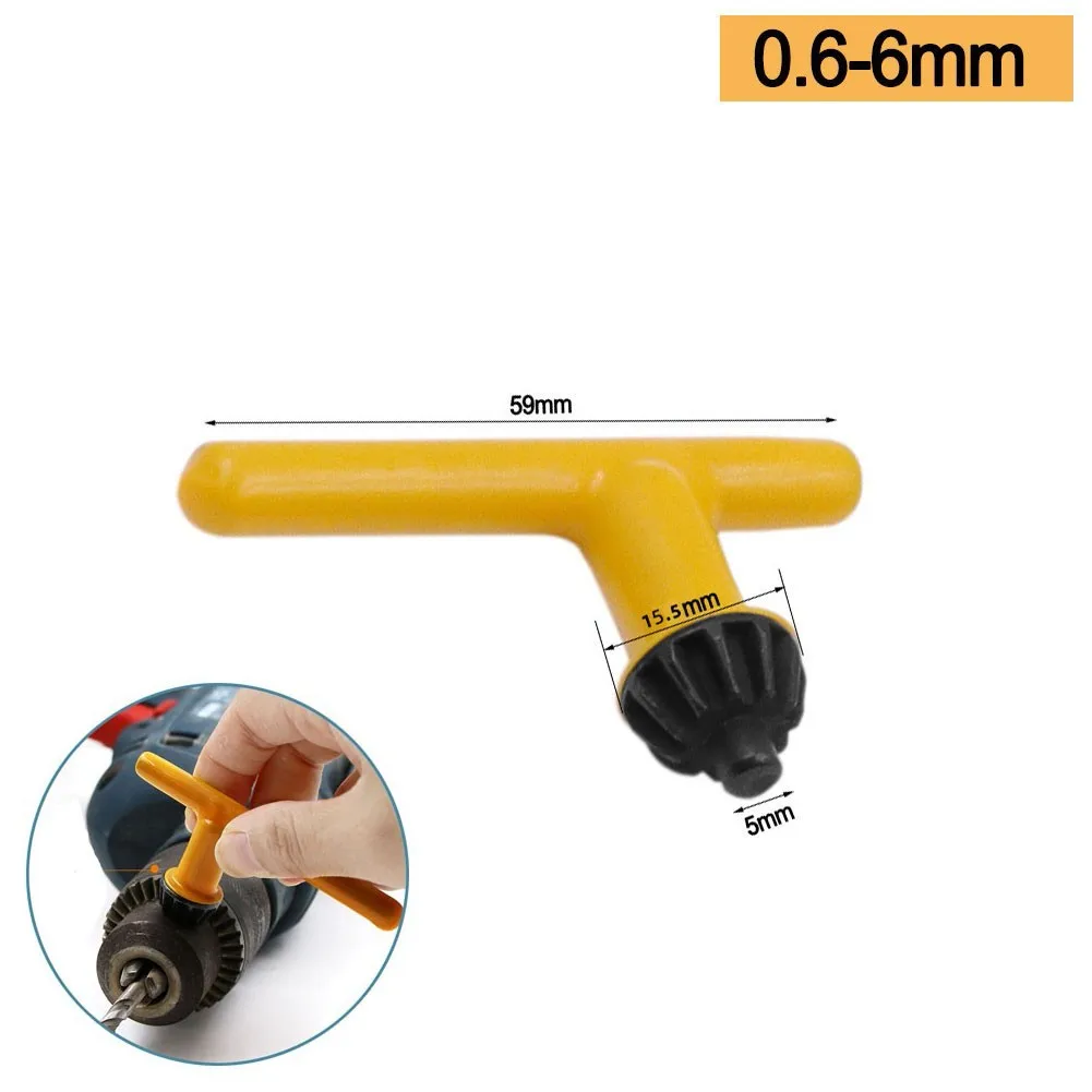 Chuck Key Set for Power Tools, Helps with Securing Drill Bits, and Reliable for DIY Projects and Professional Use