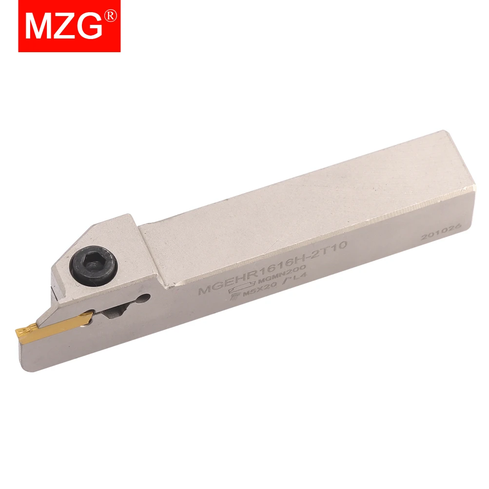 

MZG MGEHR 12 16 20 MM Spring Steel Material Grooving Parting Processing External Cutting Off Toolholder