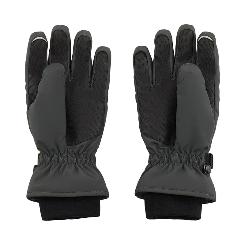 Li-Ning للجنسين الرياضة نمط قفازات الصوف الشتاء البوليستر لمس بطانة يندبروف قفازات حرارية ASGV015