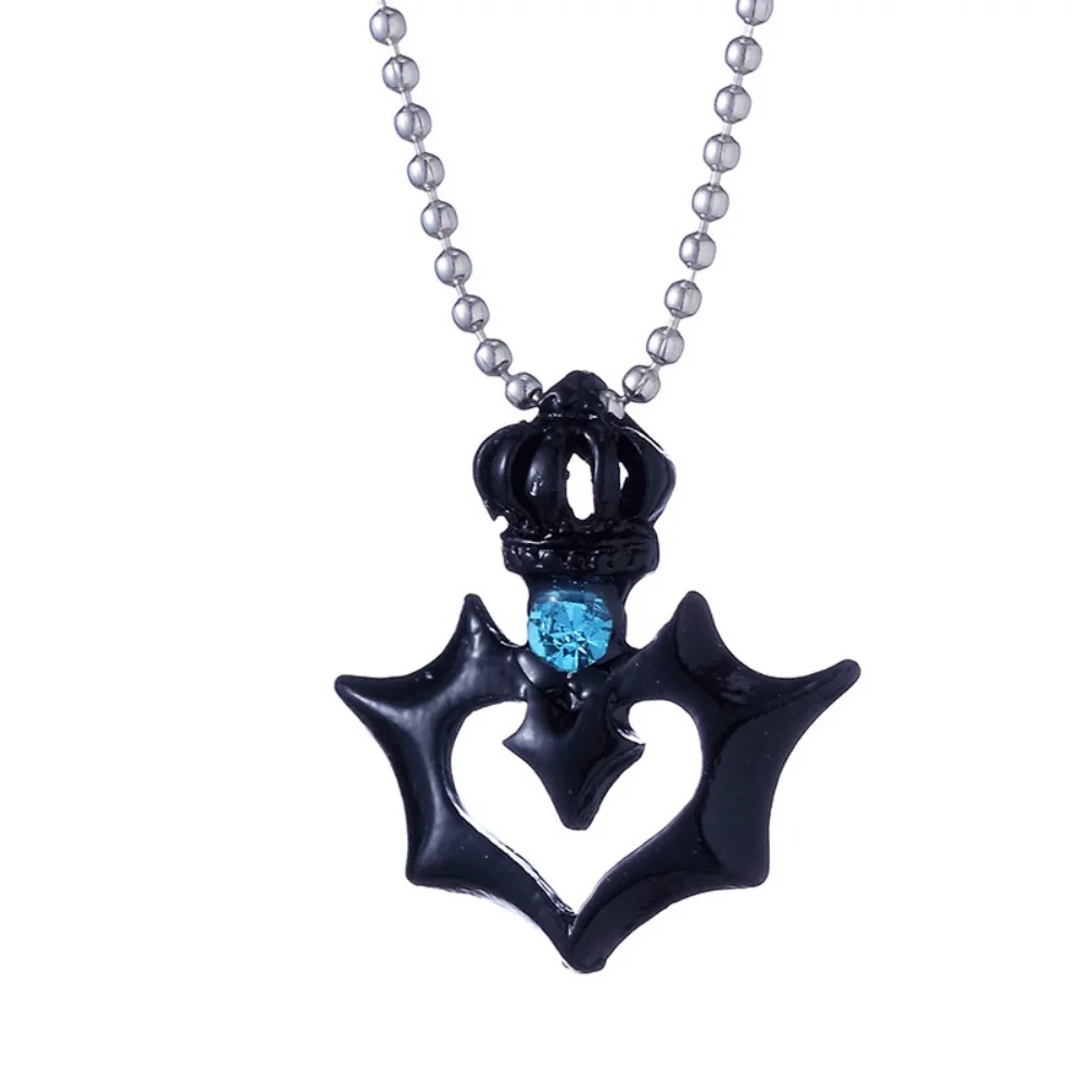 المعلقات زوجين للنساء الرجال هدية عيد الحب مجوهرات دروبشيبينغ عشاق الموضة لها الملك له الملكة تاج الرسالة القلائد #3