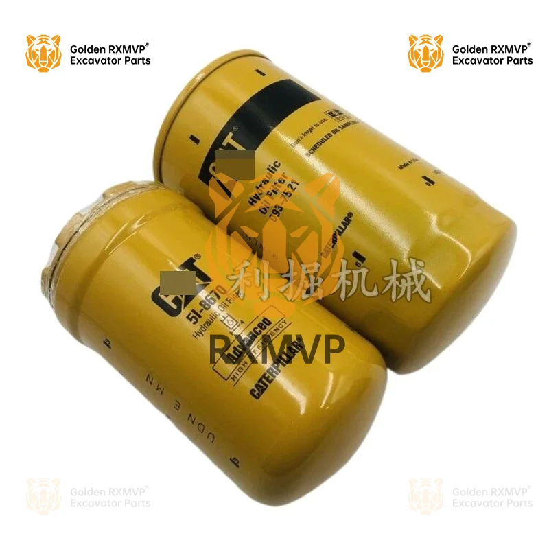 For Caterpillar cat 320d 330 336 329 349d 323 312d2gc Hydraulic Pilot Filter Element 51-8670 Excavator Accessories