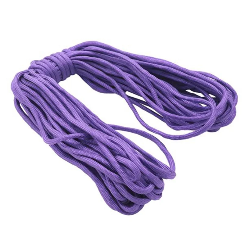 Paracord 550 Falling Cord 7 Core for Groin Iwano Silk Purple 50 English ScaleJAS