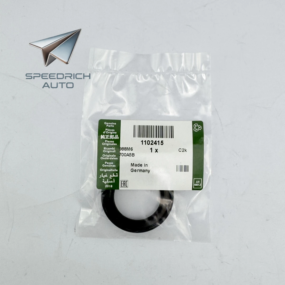 1102415 C2C11491 Sealing Gasket Assembly - Front for Jaguar F-PACE S-TYPE XJ XF RANGE ROVER VELAR DISCOVERY 3/4/5 ALL NEW XF