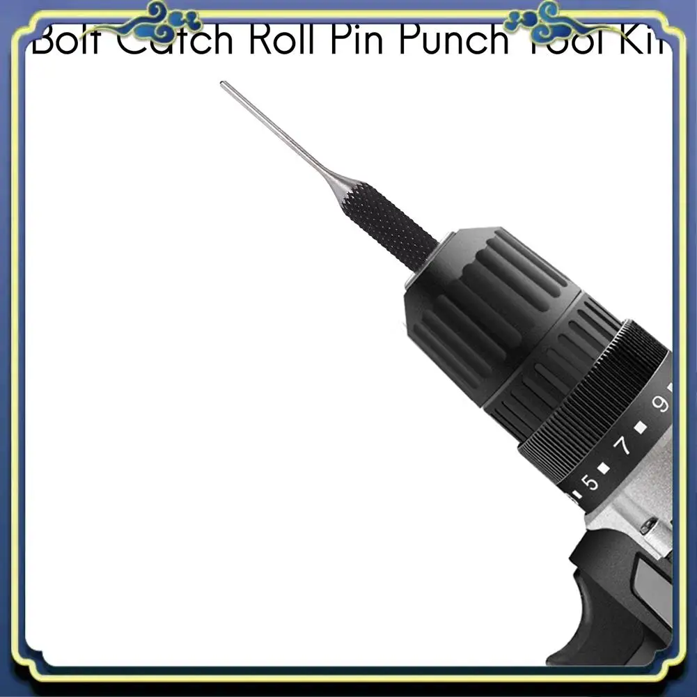 Portable 18-Piece Set-Up Punch Round Punch Pieces Roll Pin Punch Set Tool Bolt Catch Roll Pin Punch Tool Kit