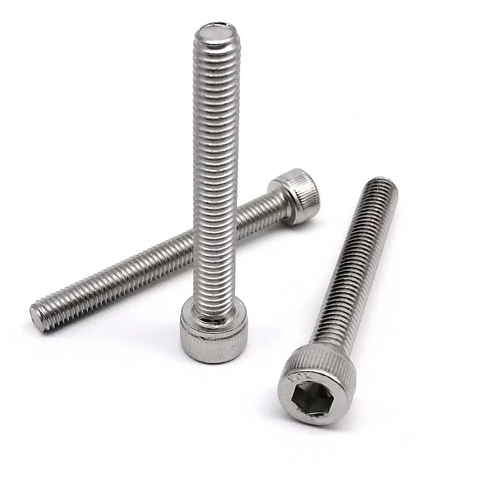 5/10pc M3 M4 M5 M6 M8 304 A2 Stainless Steel DIN912 Allen Hexagon Hex Socket Head Cap Bolt Screw Over Ultra Long 200mm