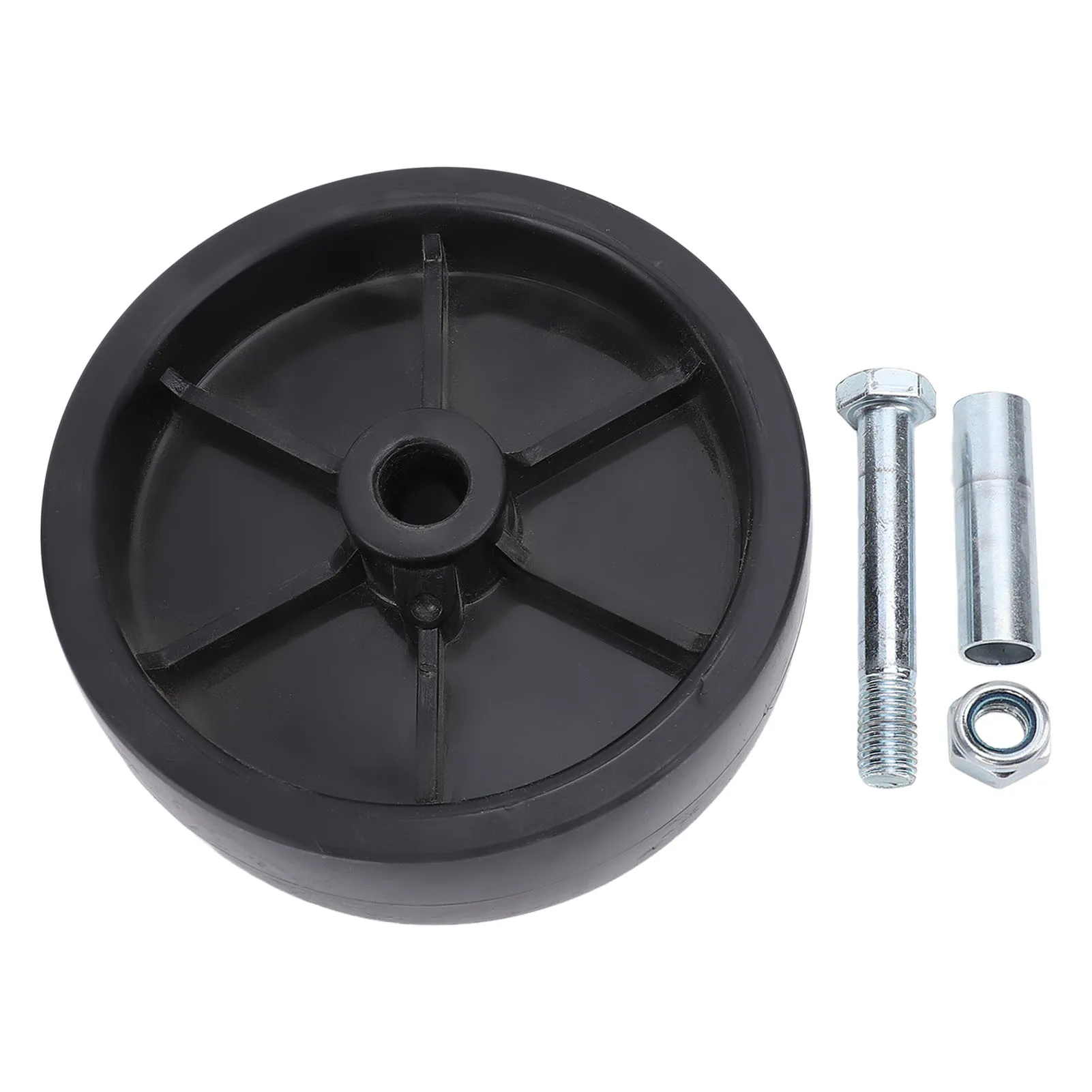 

6 Inch Boat Trailer Wheel - Nylon Plastic 1200lbs Loading Capacity, Replacement Caster Wheel for Trailer Tongue , Easy