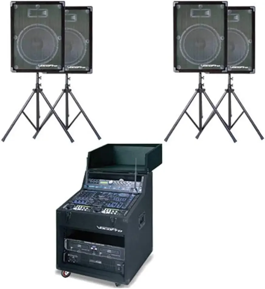

VocoPro CLUB 8800 2000W Professional Club System High Power Audio Equipment for DJs and Performers