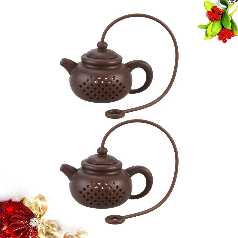 

2 PCS Small Tea Infuser Loose Leaf Accessories High Temperature Resistance Strainers