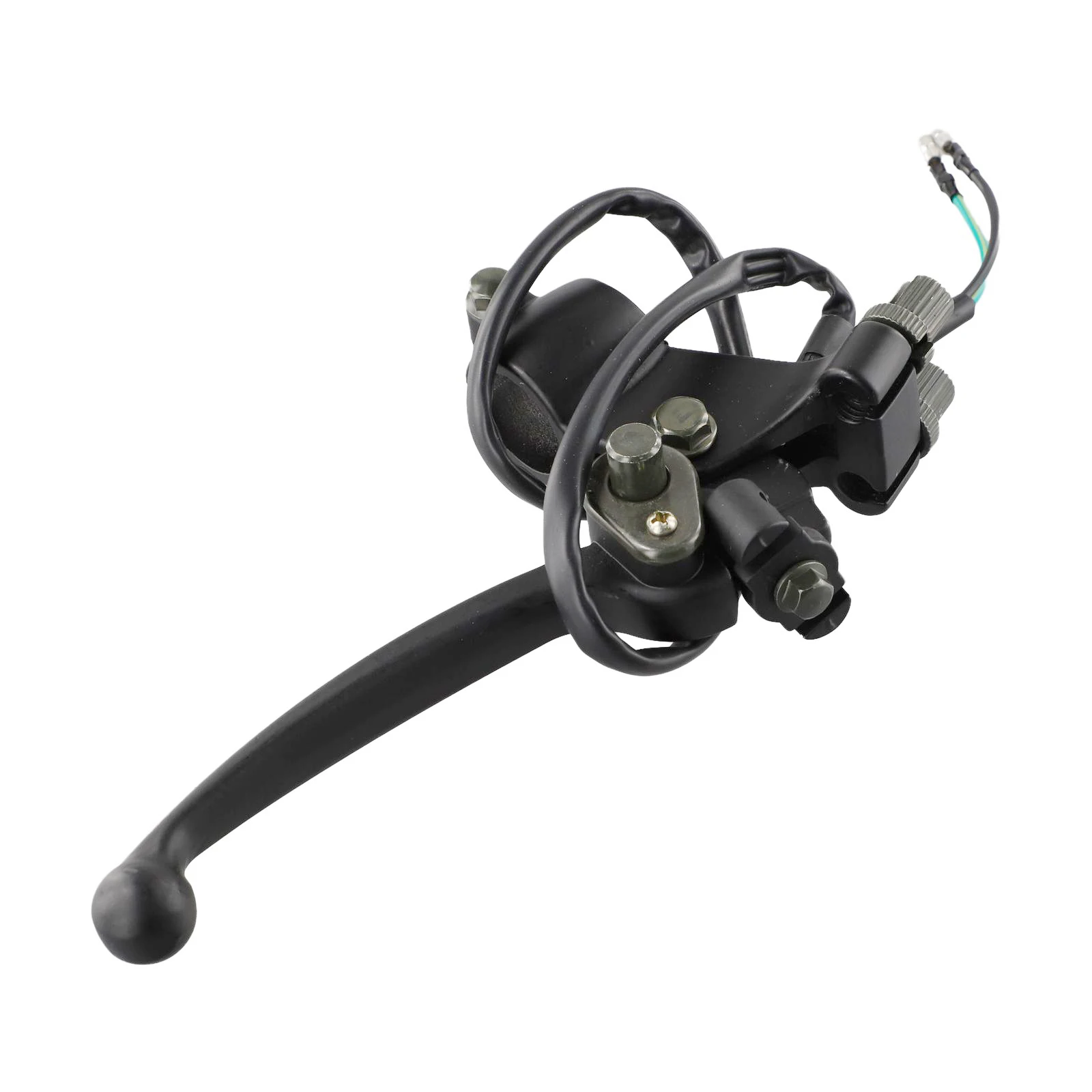 

Dual Pull Front Brake Lever Handle Assembly for 50cc 110cc For ATV Quads 22mm Hole Diameter Metal Construction
